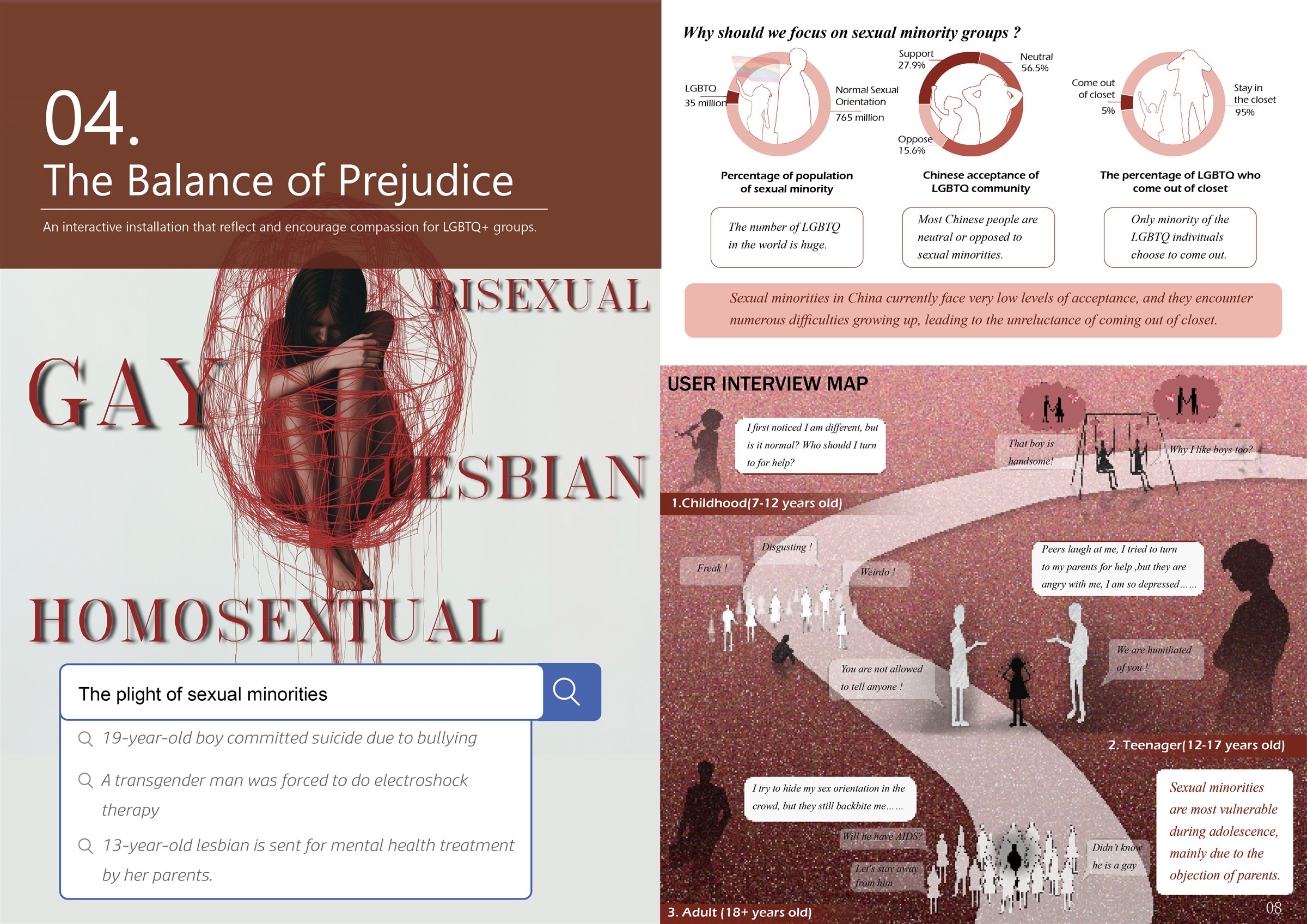 The Balance of Prejudice — portfolio page 1 of 5