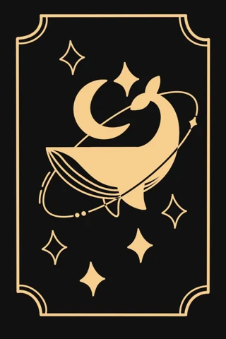 Shared tarot card back; choose a card from the deck to reveal its artwork